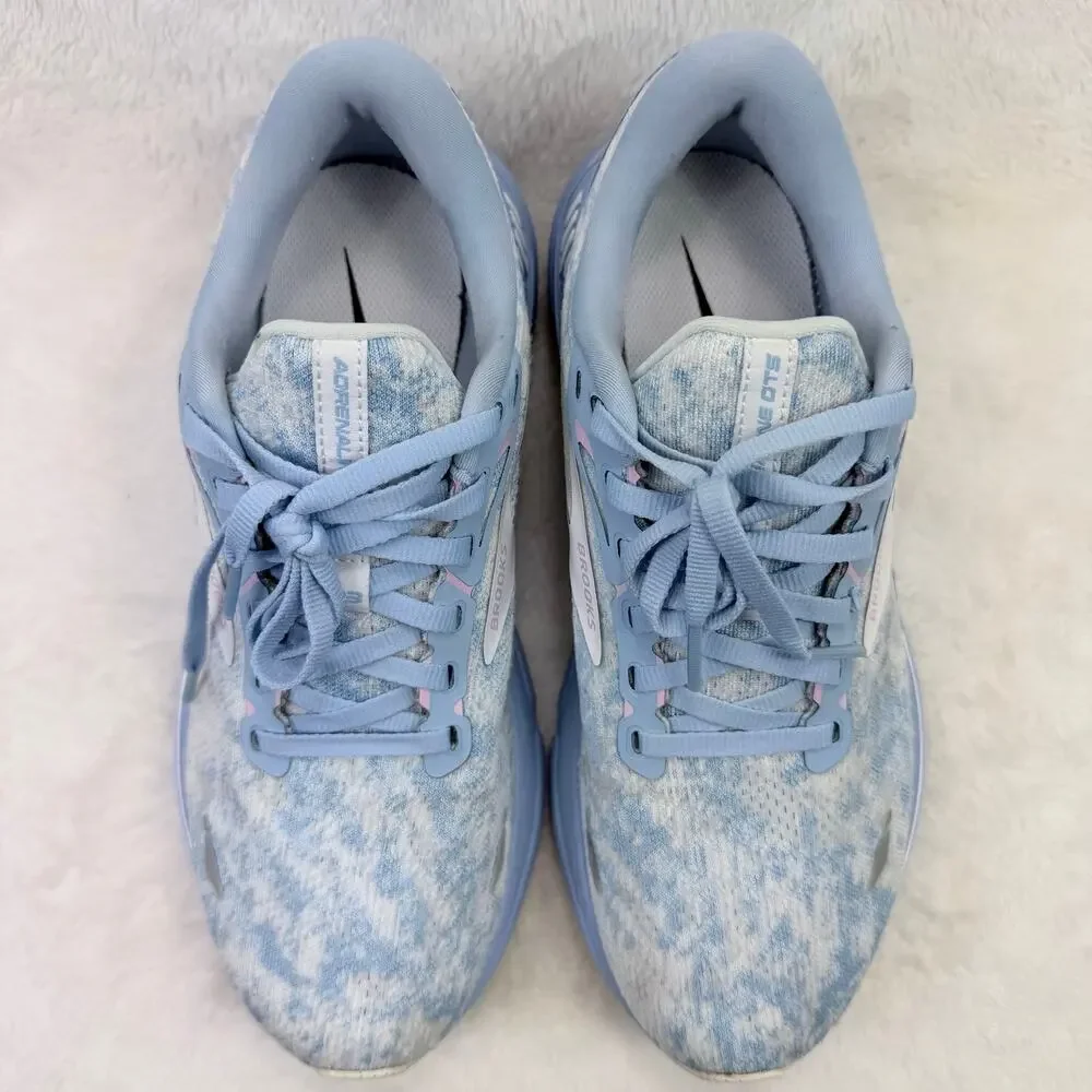 Brooks Adrenaline GTS 23 Womens Running Shoes Blue Size 9 Medium 1203811B493